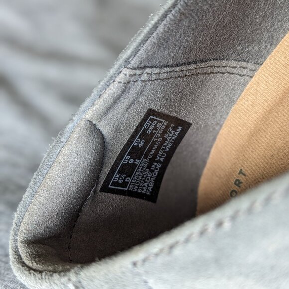 Clarks Sharon loafer pump grey size 9 - Picture 9 of 11